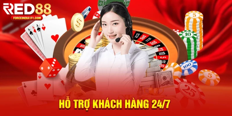 Hỗ trợ khách hàng tận tâm 24/7