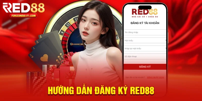 Hướng dẫn đăng ký tài khoản Red88